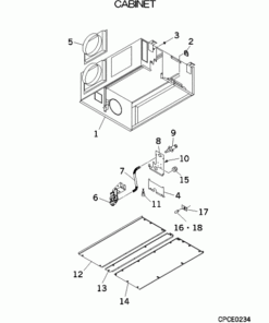 FDUM50VD CABINET ASSY