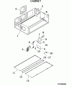 FDUM71KXE6D CABINET ASSY