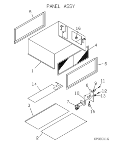 FDURA201R PANEL ASSY