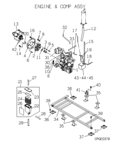 GHCP560HMTE4 ENGINE AND COMP. ASSY