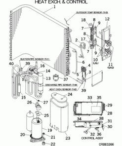 SCM40ZG-S HEAT EXCH. AND CONTROL