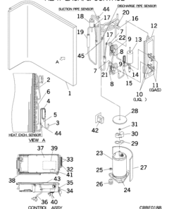 SCM45ZD-S HEAT EXCH. AND CONTROL