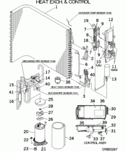 SCM45ZG-S HEAT EXCH. AND CONTROL