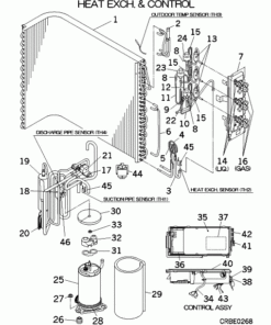 SCM48ZG-S HEAT EXCH. AND CONTROL