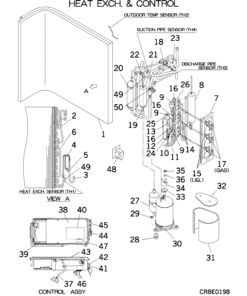 SCM60ZD-S HEAT EXCH. AND CONTROL