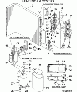 SCM60ZG-S HEAT EXCH. AND CONTROL