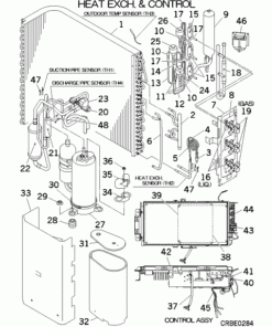 SCM60ZJ-S HEAT EXCH. AND CONTROL
