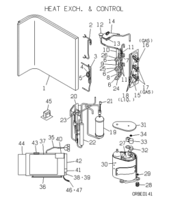 SCM68YA HEAT EXCH. AND CONTROL