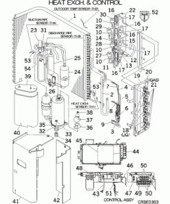 SCM71ZJ-S1 HEAT EXCH. AND CONTROL