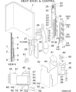 SCM80ZA HEAT EXCH. AND CONTROL