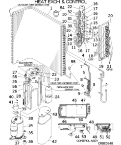 SCM80ZF-S HEAT EXCH. AND CONTROL