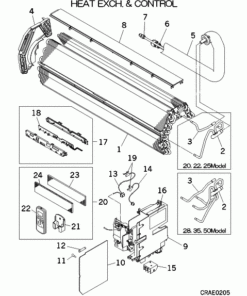 SKM22ZG-S HEAT EXCH. AND CONTROL