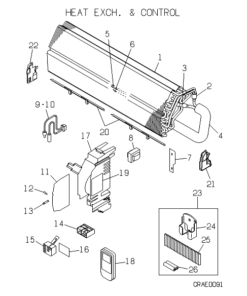 SKM40ZA HEAT EXCH. AND CONTROL
