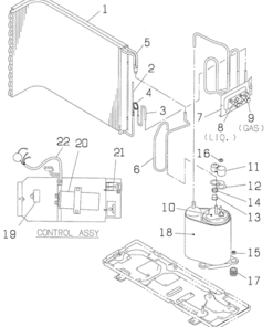 SRC12CCA HEAT EXCH. AND CONTROL