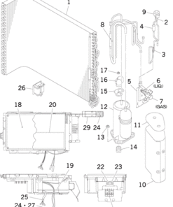 SRC18YJ-S HEAT EXCH. AND CONTROL