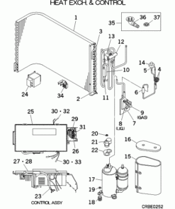 SRC20ZG-S HEAT EXCH. AND CONTROL