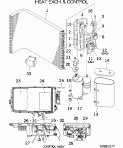 SRC20ZIX-S HEAT EXCH. AND CONTROL