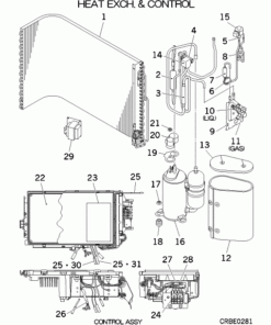 SRC20ZJ-S HEAT EXCH. AND CONTROL