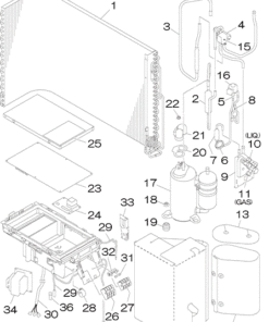 SRC20ZMA-S/A HEAT EXCH. AND CONTROL