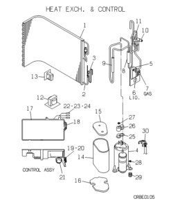 SRC25GZ-L1 HEAT EXCH. AND CONTROL