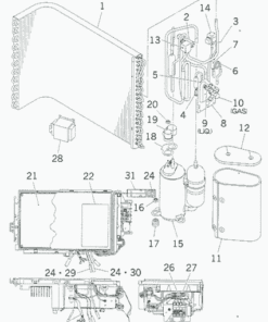 SRC25ZJ-S1 HEAT EXCH. AND CONTROL
