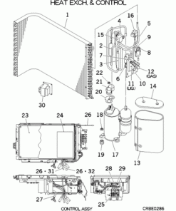 SRC25ZJX-S HEAT EXCH. AND CONTROL