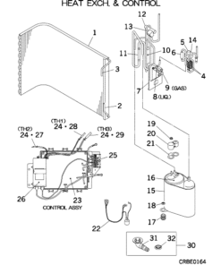 SRC28HCA-S HEAT EXCH. AND CONTROL