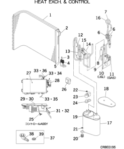 SRC35ZDA-S HEAT EXCH. AND CONTROL