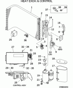 SRC35ZG-S HEAT EXCH. AND CONTROL