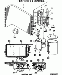 SRC35ZIX-S HEAT EXCH. AND CONTROL