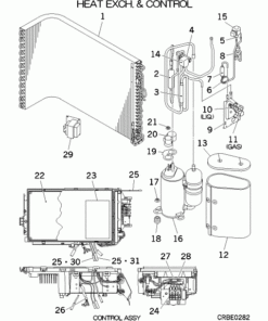 SRC35ZJ-S HEAT EXCH. AND CONTROL