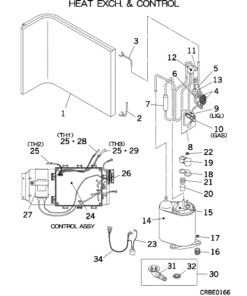SRC40HCA-S HEAT EXCH. AND CONTROL