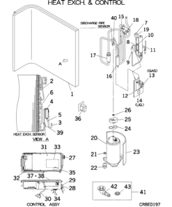 SRC50ZDA-S HEAT EXCH. AND CONTROL