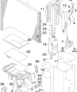 SRC50ZMXA-S HEAT EXCH. AND CONTROL