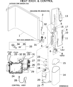SRC71HE-S HEAT EXCH. AND CONTROL