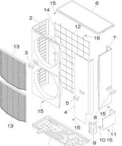 SRC92ZMA-S PANEL ASSY