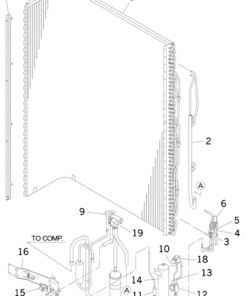 SRC92ZL-S HEAT EXCH. ASSY