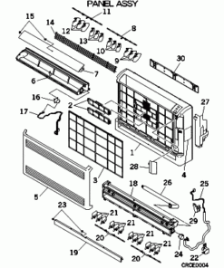SRF25ZIX-S PANEL ASSY