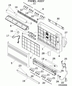 SRF35ZJX-S PANEL ASSY