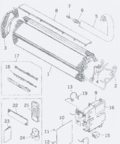 SRK10CHVA HEAT EXCH. AND CONTROL