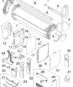 SRK20ZMA-S HEAT EXCH. AND CONTROL