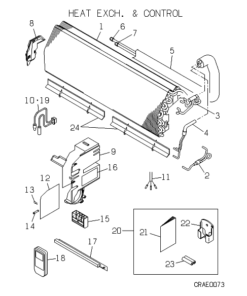 SRK502Z-L HEAT EXCH. AND CONTROL