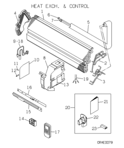 SRK50A HEAT EXCH. AND CONTROL