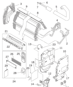 SRK80ZEA-S2 HEAT EXCH. AND CONTROL