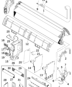 SRK80ZL-S HEAT EXCH. AND CONTROL