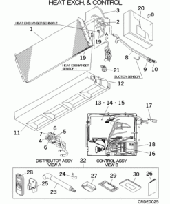 SRR50ZJ-S HEAT EXCH. AND CONTROL