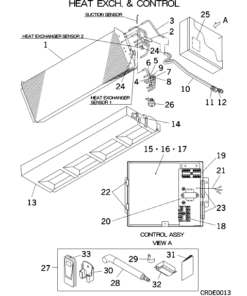SRRM50ZE-S HEAT EXCH. AND CONTROL