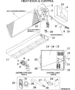 SRRM60ZF-S HEAT EXCH. AND CONTROL