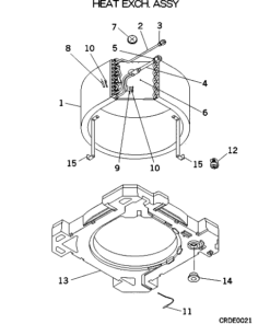STM25ZF-S HEAT EXCH. ASSY