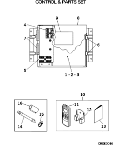 STM60ZE-S CONTROL AND PARTS SET